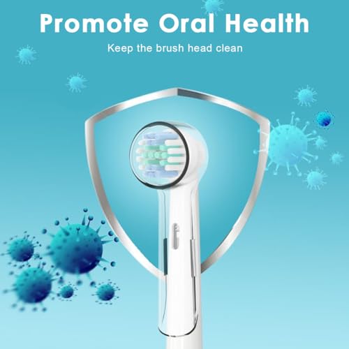 HANNEA® 12PCS Toothbrush Covers for Oral B iO Replacement Heads Caps Compatible with Pro1000 Electric Toothbrushes Protection Travel Home Case Only HANNEA® 12PCS Toothbrush Covers for Oral B iO Replacement Heads Caps Compatible with Pro1000 Electric Toothbrushes Protection Travel Home Case Only